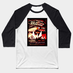 Earth vs. The Flying Saucers Baseball T-Shirt